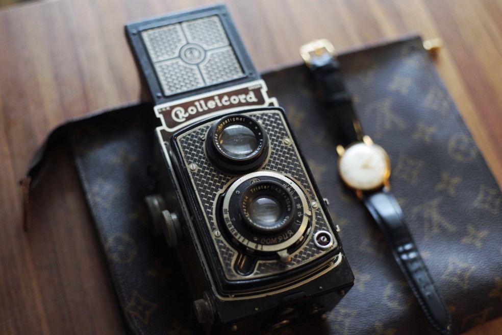 Rolleicord Art Deco -金ピカコード-