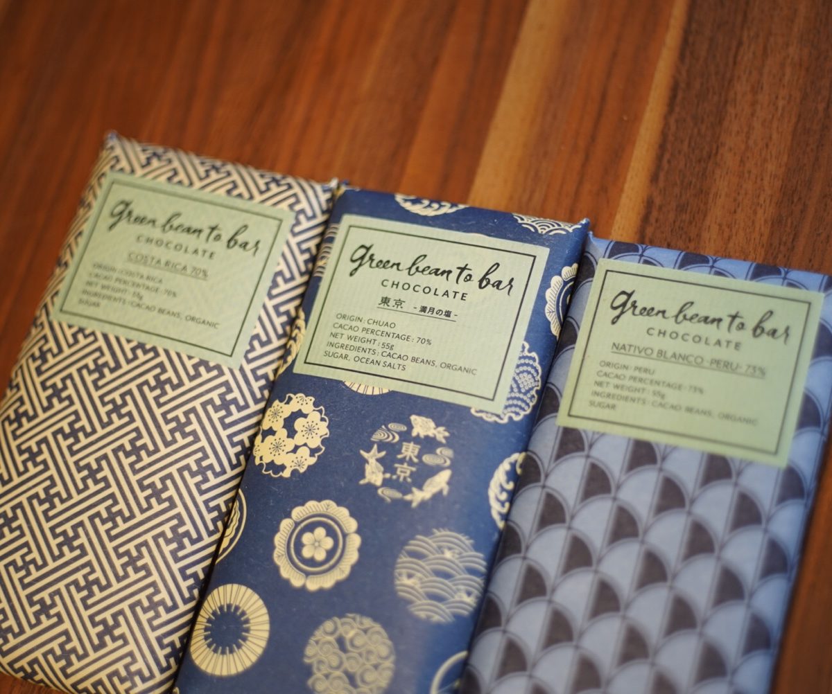 green bean to bar CHOCOLATE